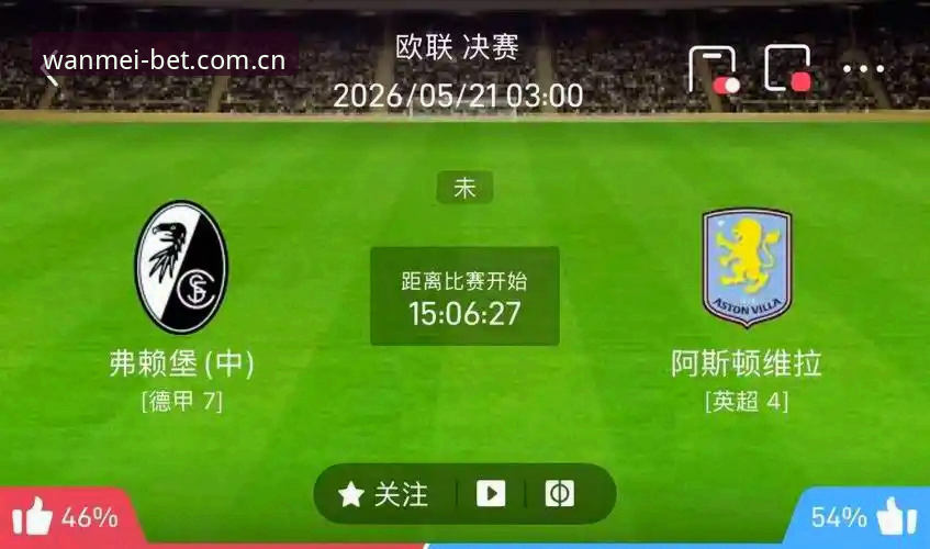 欧联杯决赛深度解析：维拉3-0大胜弗赖堡，30年冠军荒终结详解